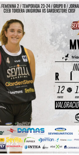 MVP VS TORDERA UNIGIRONA